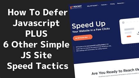 wordpress defer javascript|How to Defer Javascript with WordPress for Faster Load Times.